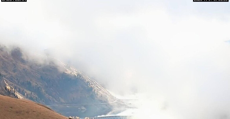 Webcam Canazei-Belvedere - Lago e Passo Fedaia