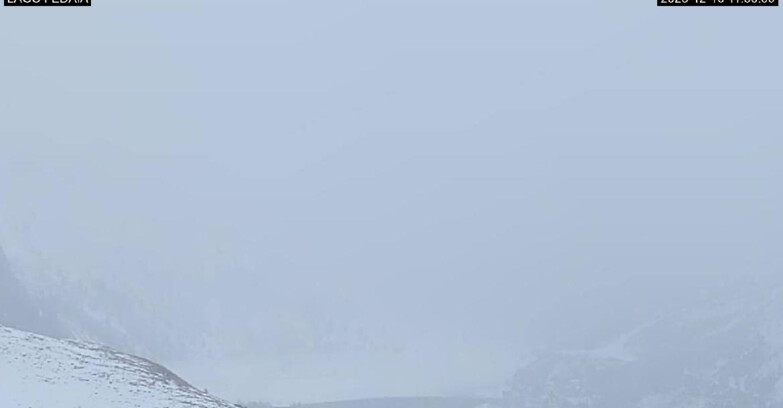 Webcam Canazei-Belvedere - Lago e Passo Fedaia