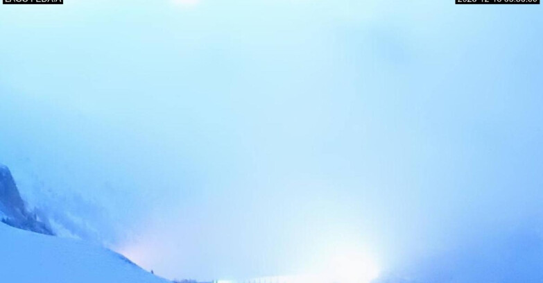 Webcam Canazei-Belvedere - Lago e Passo Fedaia