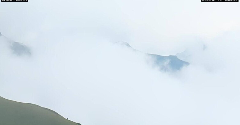 Webcam Canazei-Belvedere - Lago e Passo Fedaia
