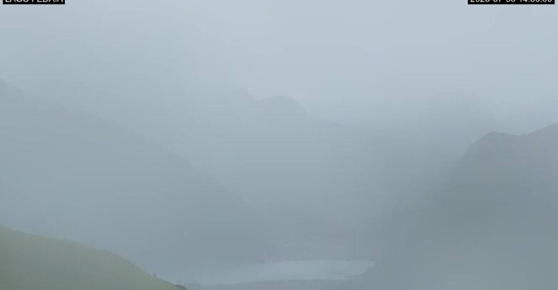 Webcam Canazei-Belvedere - Lago e Passo Fedaia