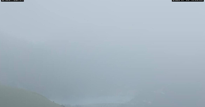 Webcam Canazei-Belvedere - Lago e Passo Fedaia