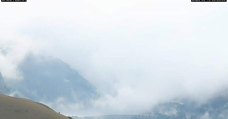 Webcam Canazei-Belvedere - Lago e Passo Fedaia