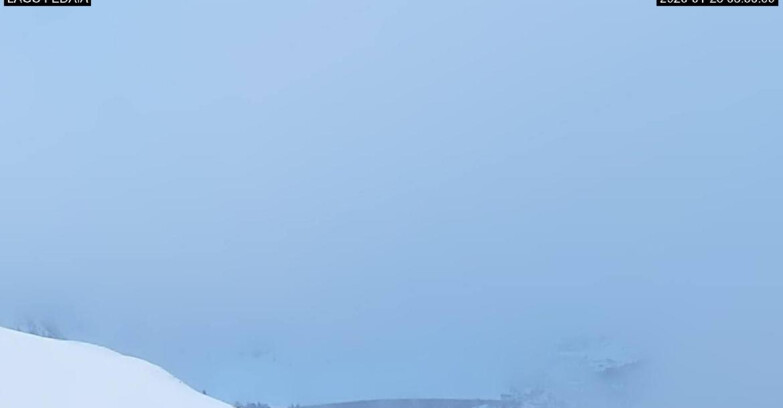 Webcam Canazei-Belvedere  - Lago e Passo Fedaia