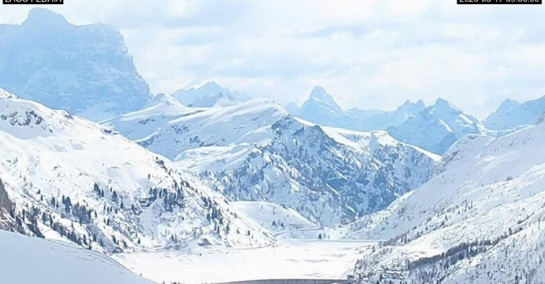 Webcam Canazei-Belvedere - Fedaia Pass