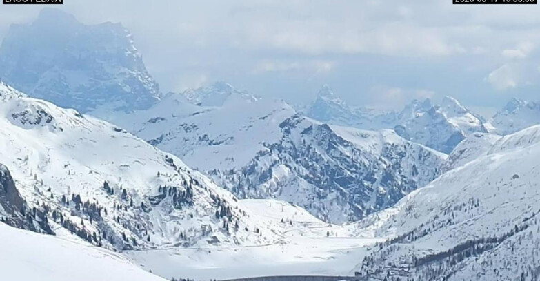 Webcam Canazei-Belvedere - Fedaia Pass