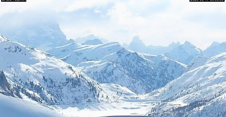 Webcam Canazei-Belvedere - Fedaia Pass