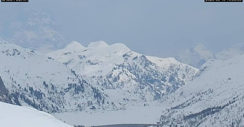 Webcam Канацей-Бельведере  - Lago e Passo Fedaia