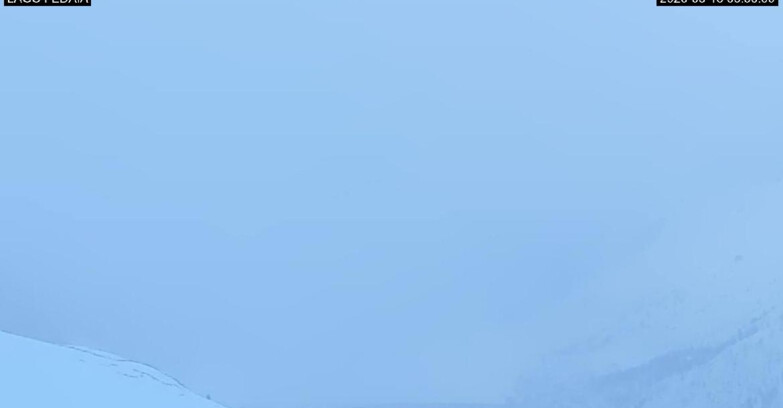 Webcam Canazei-Belvedere - Lago e Passo Fedaia