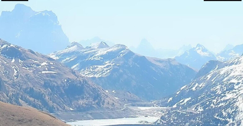 Webcam Canazei-Belvedere - Lago e Passo Fedaia