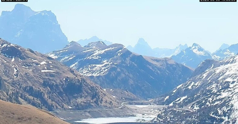 Webcam Canazei-Belvedere - Fedaia Pass