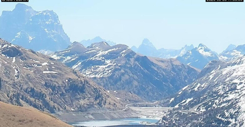 Webcam Canazei-Belvedere - Fedaia Pass