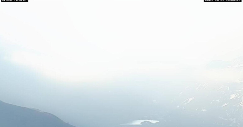 Webcam Canazei-Belvedere - Lago e Passo Fedaia