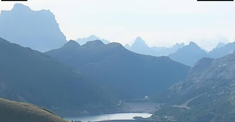 Webcam Canazei-Belvedere  - Lago e Passo Fedaia