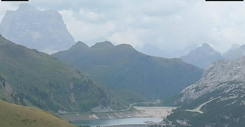 Webcam Canazei-Belvedere - Lago e Passo Fedaia