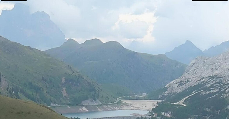 Webcam Canazei-Belvedere - Lago e Passo Fedaia