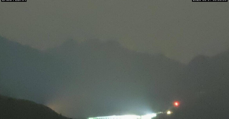 Webcam Canazei-Belvedere  - Lago e Passo Fedaia