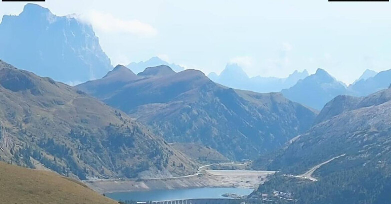Webcam Canazei-Belvedere - Lago e Passo Fedaia