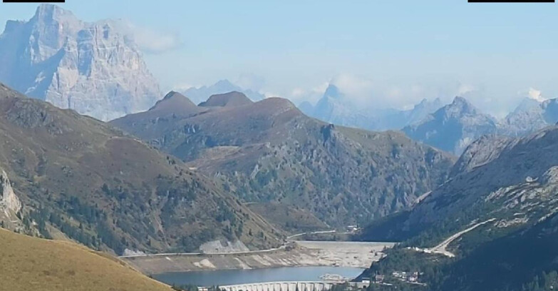 Webcam Canazei-Belvedere - Lago e Passo Fedaia