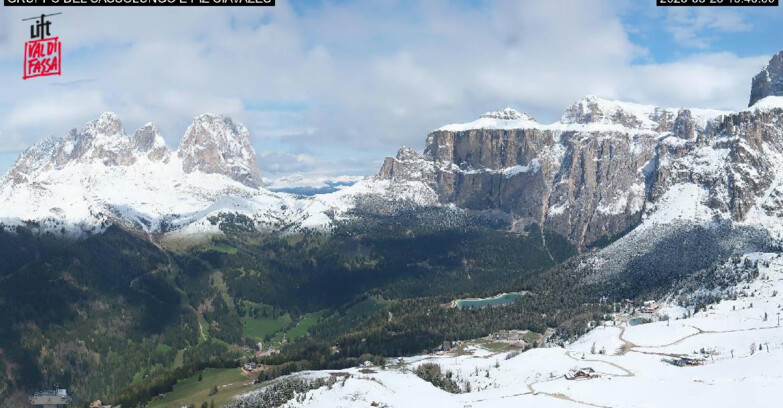 Webcam Canazei-Belvedere  - Canazei - Gruppo del Sassolungo