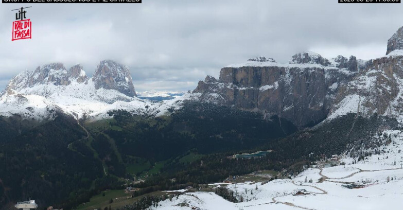Webcam Canazei-Belvedere  - Canazei - Gruppo del Sassolungo