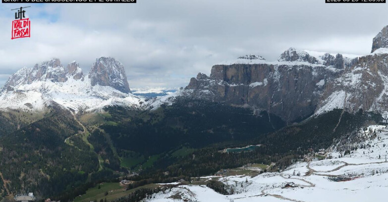Webcam Canazei-Belvedere  - Canazei - Gruppo del Sassolungo
