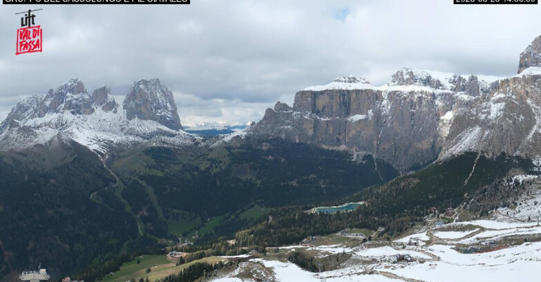 Webcam Canazei-Belvedere  - Canazei - Gruppo del Sassolungo