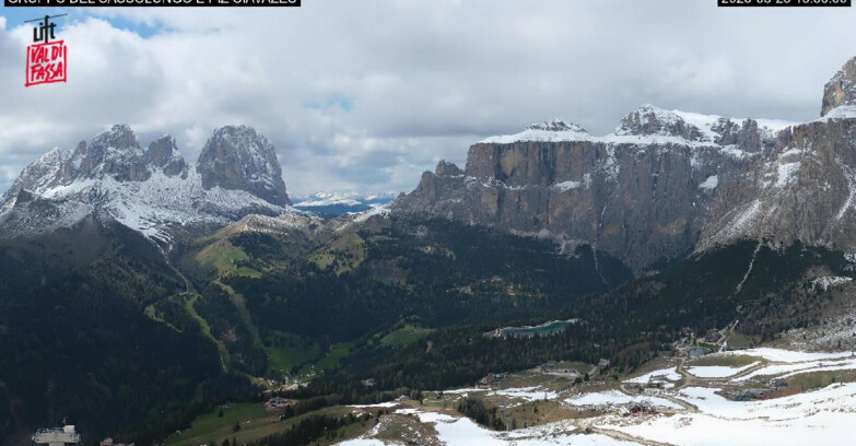 Webcam Canazei-Belvedere  - Canazei - Gruppo del Sassolungo