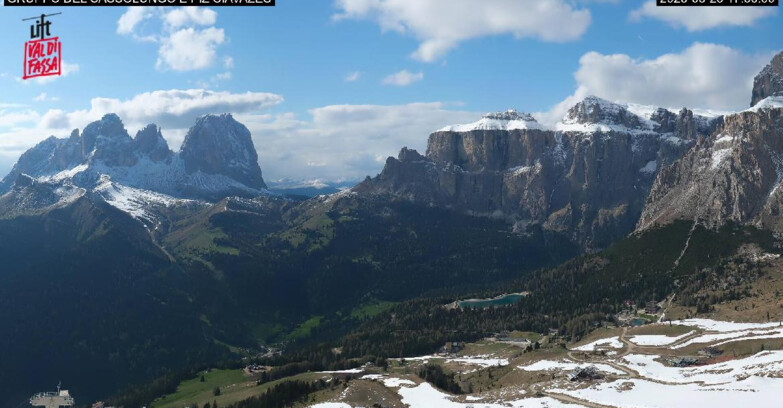 Webcam Canazei-Belvedere  - Canazei - Gruppo del Sassolungo