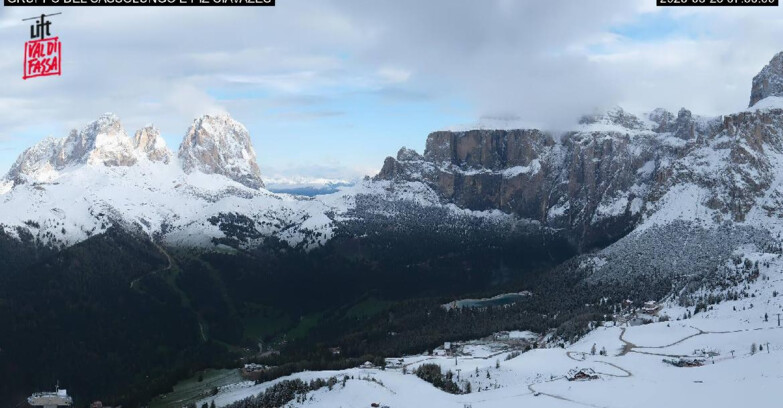 Webcam Canazei-Belvedere  - Canazei - Gruppo del Sassolungo