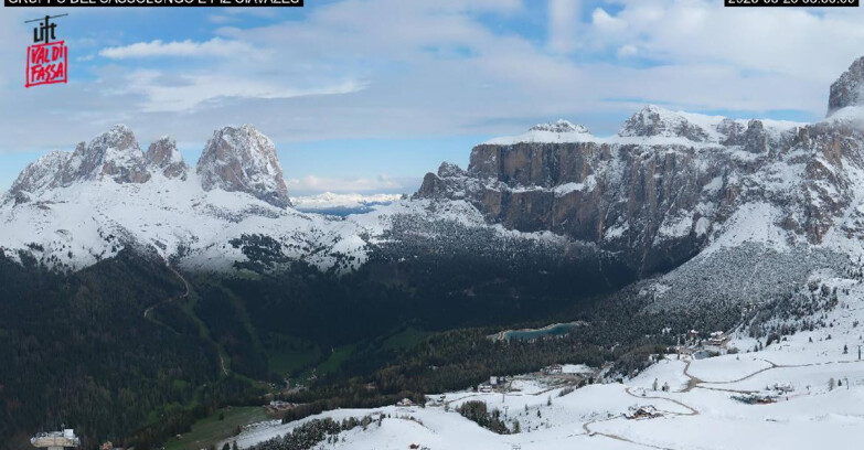 Webcam Canazei-Belvedere  - Canazei - Gruppo del Sassolungo