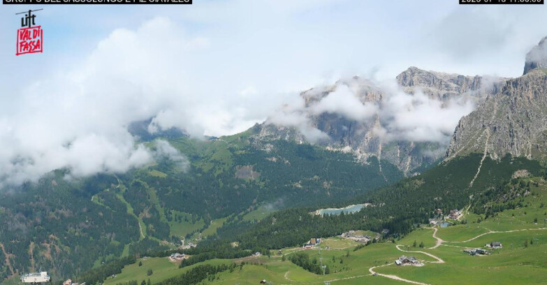 Webcam Canazei-Belvedere - Canazei - Gruppo del Sassolungo