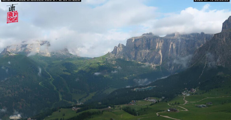 Webcam Canazei-Belvedere - Canazei - Gruppo del Sassolungo