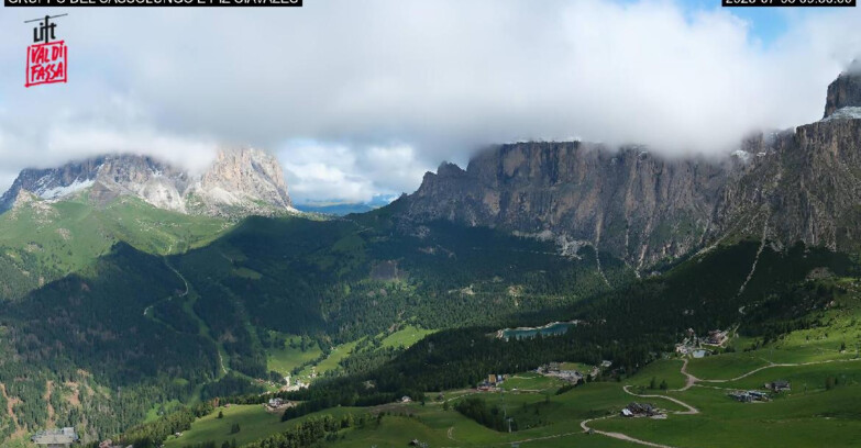 Webcam Canazei-Belvedere - Canazei - Gruppo del Sassolungo