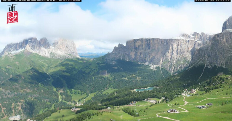 Webcam Canazei-Belvedere - Canazei - Gruppo del Sassolungo