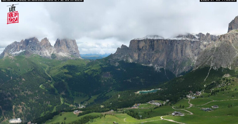Webcam Canazei-Belvedere - Canazei - Gruppo del Sassolungo