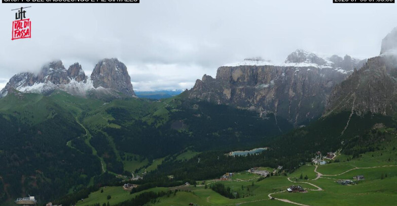 Webcam Canazei-Belvedere - Canazei - Gruppo del Sassolungo