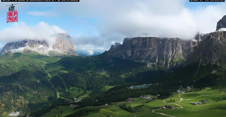 Webcam Canazei-Belvedere - Canazei - Gruppo del Sassolungo