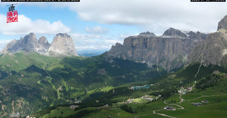 Webcam Canazei-Belvedere - Canazei - Gruppo del Sassolungo
