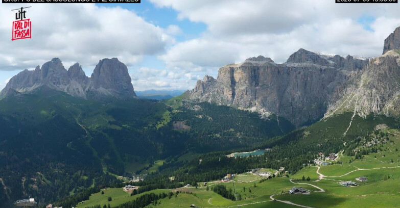 Webcam Canazei-Belvedere - Canazei - Gruppo del Sassolungo