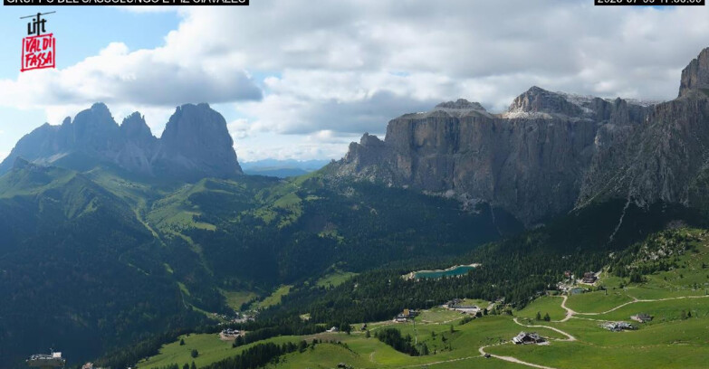 Webcam Canazei-Belvedere - Canazei - Gruppo del Sassolungo