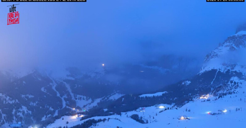 Webcam Canazei-Belvedere  - Canazei - Gruppo del Sassolungo