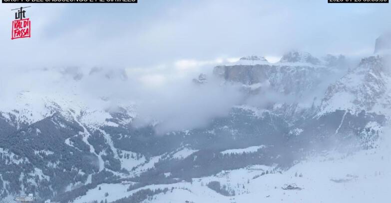 Webcam Canazei-Belvedere  - Canazei - Gruppo del Sassolungo