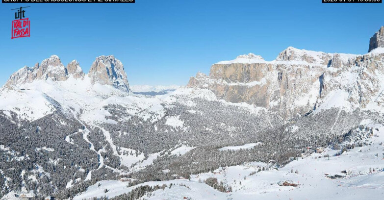 Webcam Канацей-Бельведере  - Canazei - Gruppo del Sassolungo