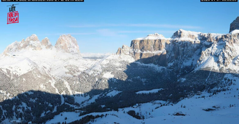Webcam Canazei-Belvedere - Canazei - Gruppo del Sassolungo