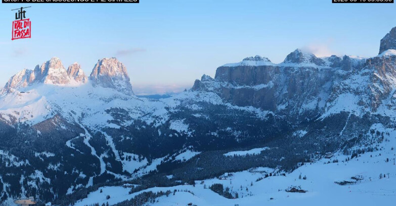 Webcam Canazei-Belvedere  - Canazei - Gruppo del Sassolungo