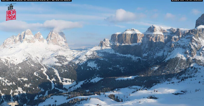 Webcam Canazei-Belvedere  - Canazei - Gruppo del Sassolungo