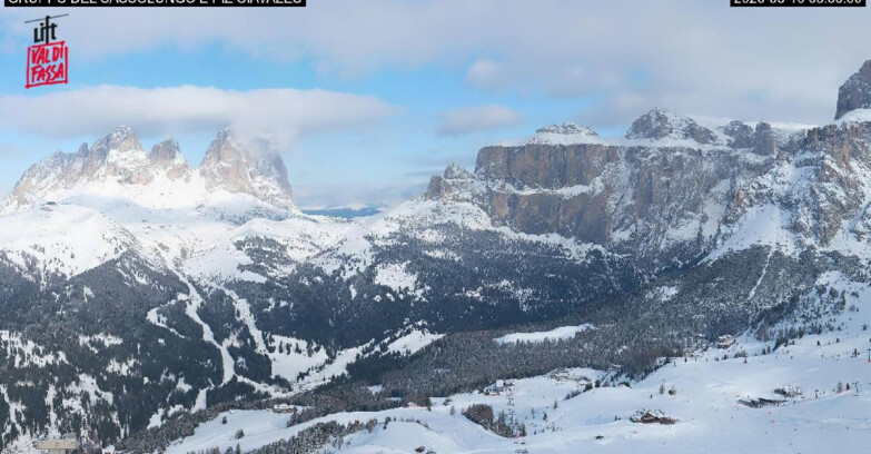 Webcam Canazei-Belvedere  - Canazei - Gruppo del Sassolungo