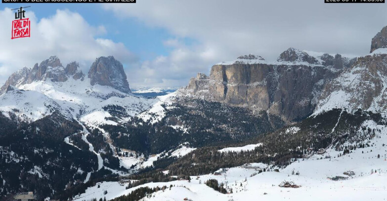 Webcam Canazei-Belvedere - Canazei - Gruppo del Sassolungo