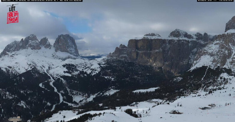 Webcam Canazei-Belvedere - Canazei - Gruppo del Sassolungo
